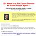101 Ways To A Six Figure Income As A Real Estate Agent Toolkit